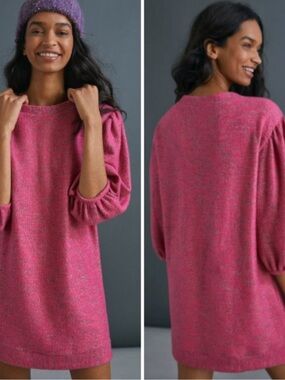 Antropologie Lyla Cozy Tunic Dress NWT SIZE M